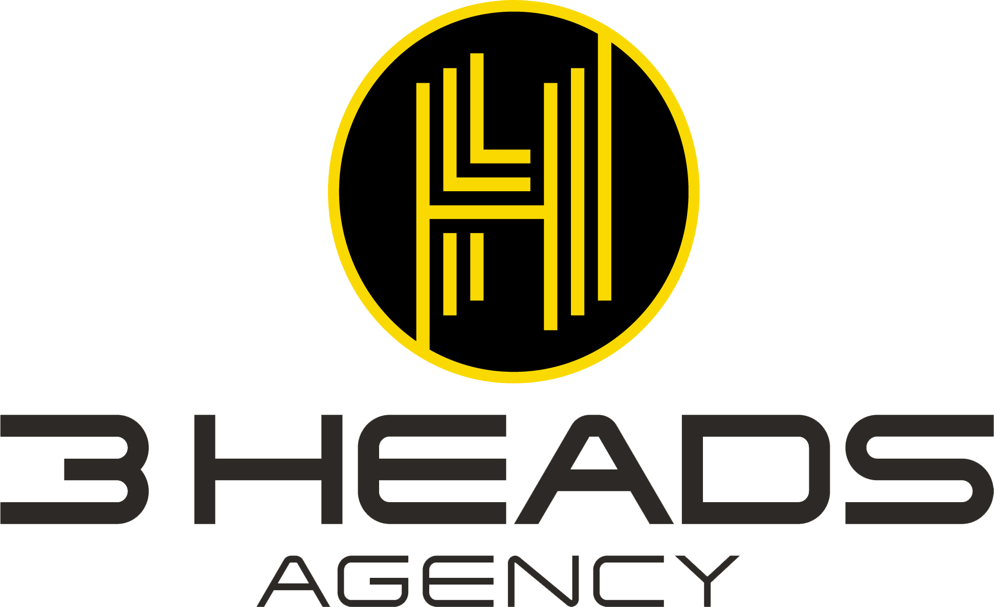 3 Heads Agency Logo